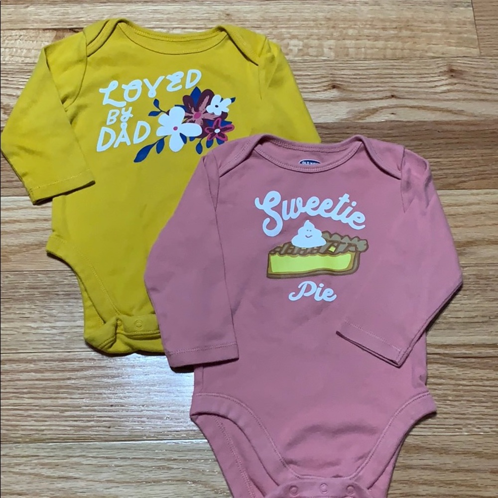 Old Navy Long-Sleeved Onesies